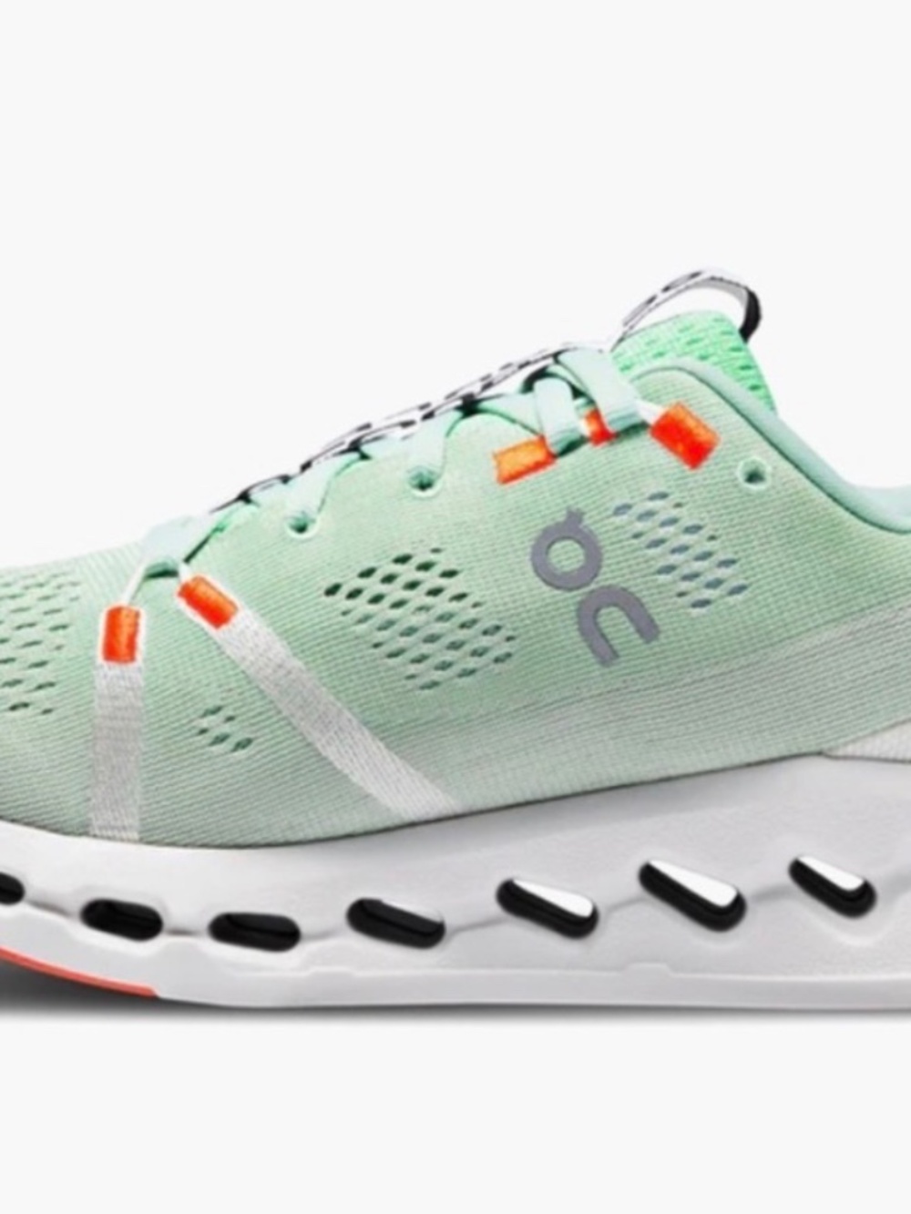 Women's On Cloudsurfer, Creek/White, US W10